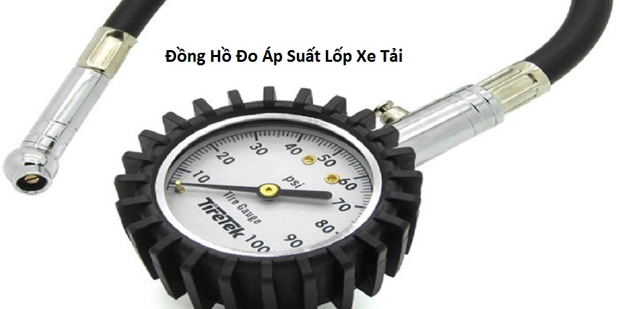 Đồng Hồ Đo Áp Suất Lốp Xe Tải