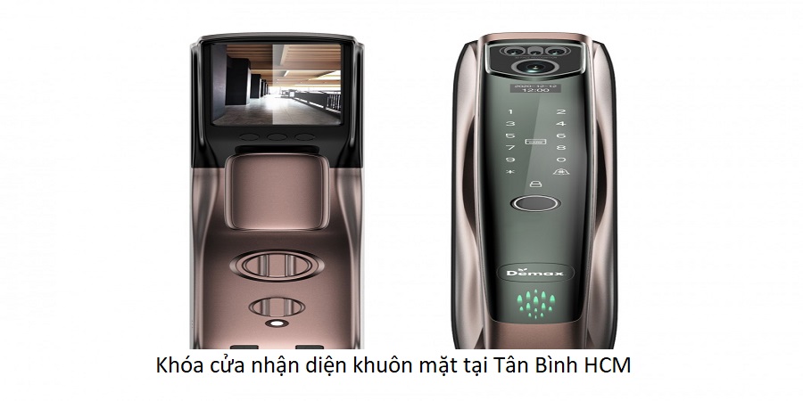 Khóa cửa nhận diện khuôn mặt tại Tân Bình HCM